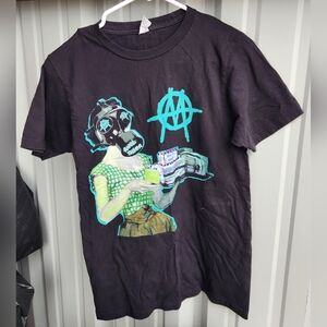 Ministry Industrial Strength 2022 Tour Moral Hygiene Gasmask Tee Shirt